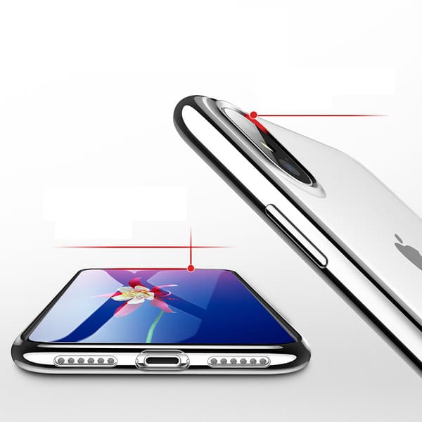 Stötdämpande Silikonskal till iPhone XS Max