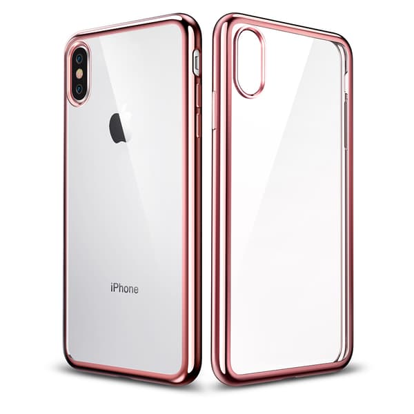 Electroplated Skal av mjuk Silikon till iPhone XR