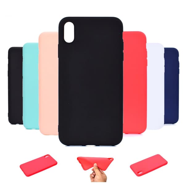 SKALO iPhone XS Max Ultratynd TPU-skal