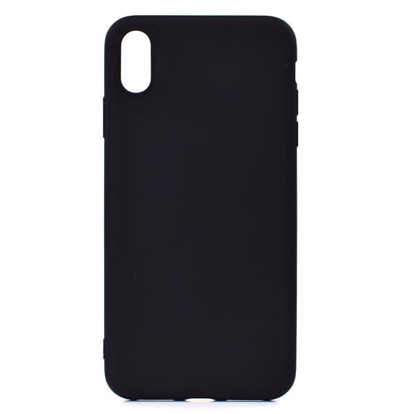 SKALO iPhone XR Ultratynd TPU-skal Sort