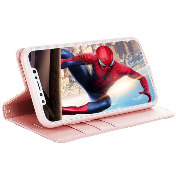 iPhone XS Max - Plånboksfodral i PU-Läder av Hanman