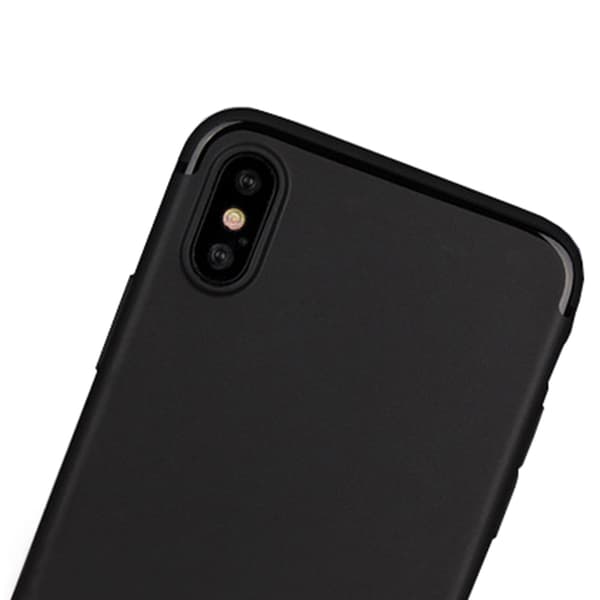 Elegant Silikonskal till iPhone XS Max (Matt-finish)