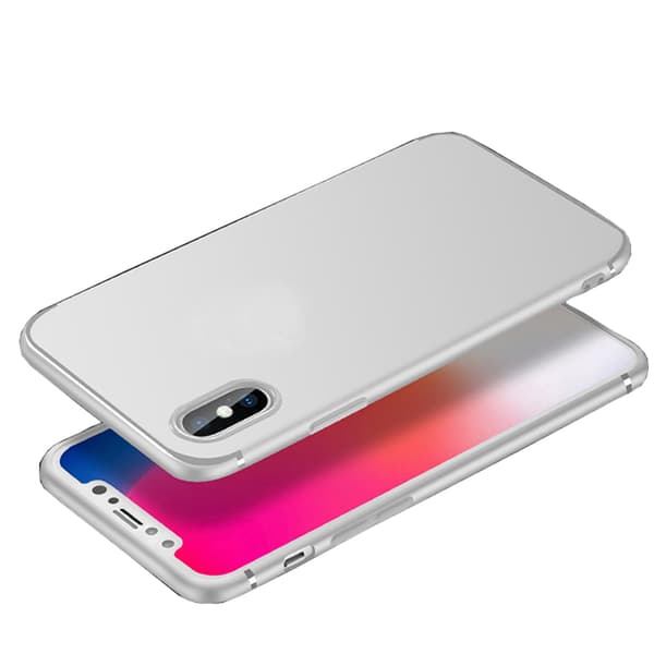 Elegant Silikonskal till iPhone XS Max (Matt-finish)