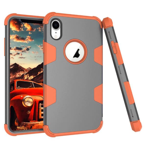Smart och Stötdämpande Hybridskal (LEMAN) iPhone XR