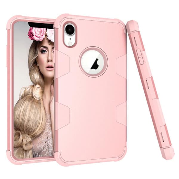 Smart och Stötdämpande Hybridskal (LEMAN) iPhone XR