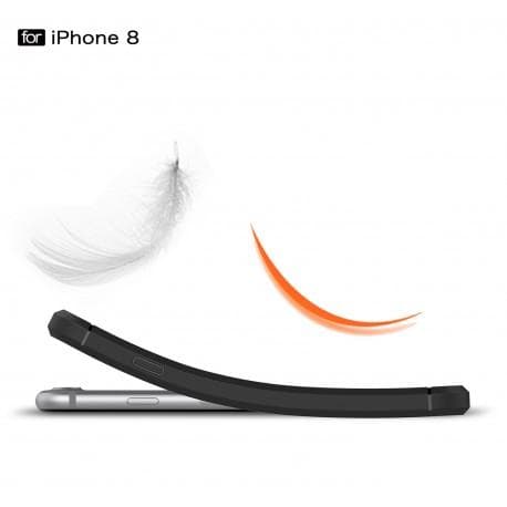 iPhone 7 Iskunkestävä Iskunvaimennuskuori SlimCarbon