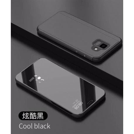 Pocophone F1 Smart Flip Case Clear View Standing V2 Rocket