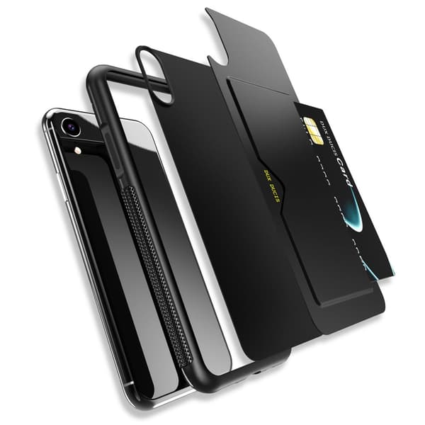 Stilrent Skal med Kortplats för iPhone XS Max