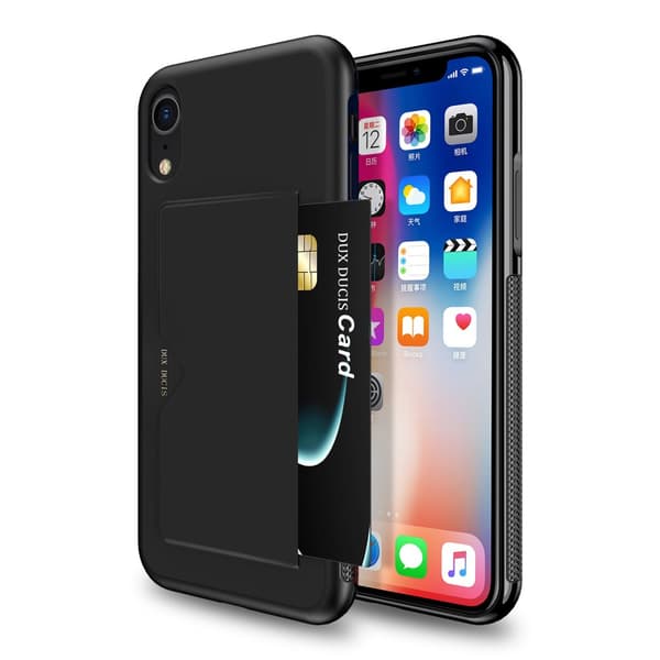 Stilrent Skal med Kortplats för iPhone XS Max