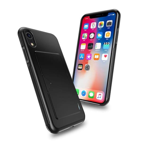 Stilrent Skal med Kortplats för iPhone XS Max