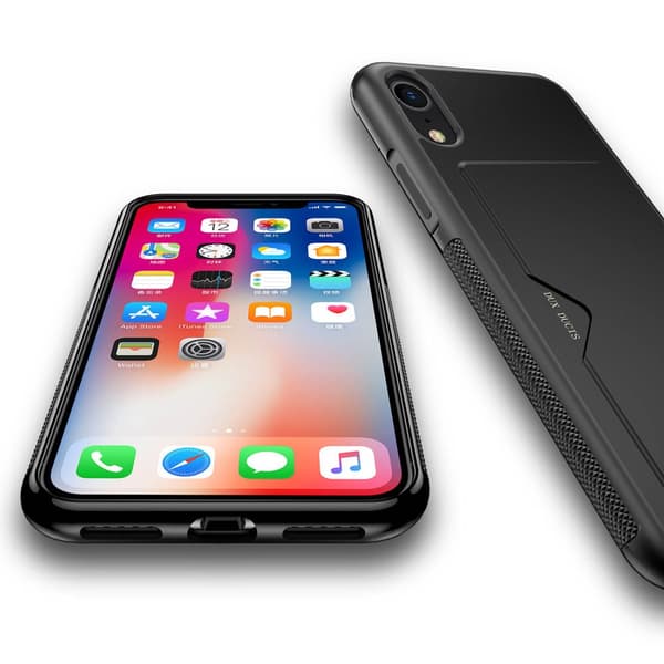 Stilrent Skal med Kortplats för iPhone XS Max