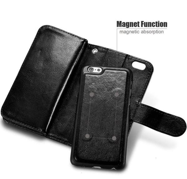 iPhone 6/6S Plus - Rymligt Fodral med 9 kortplatser