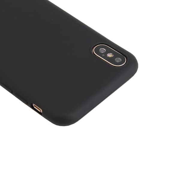 Mattbehandlat Silikonskal för iPhone XS Max