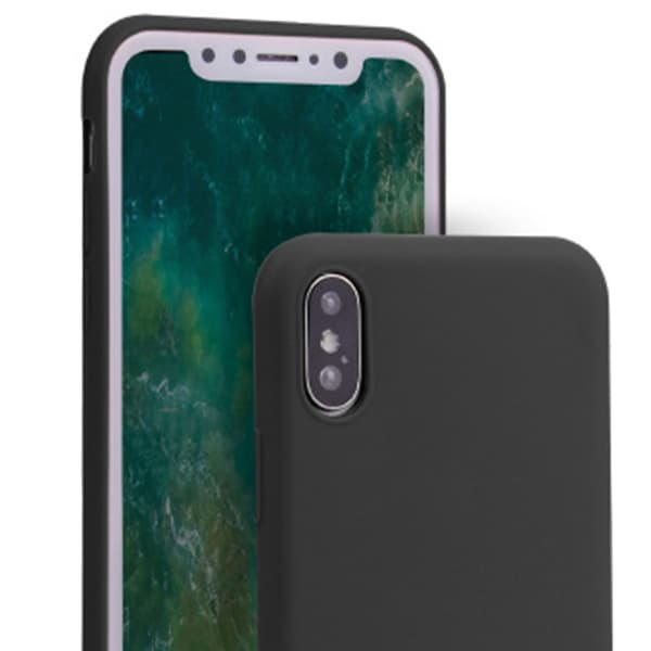 Mattbehandlat Silikonskal för iPhone XS Max