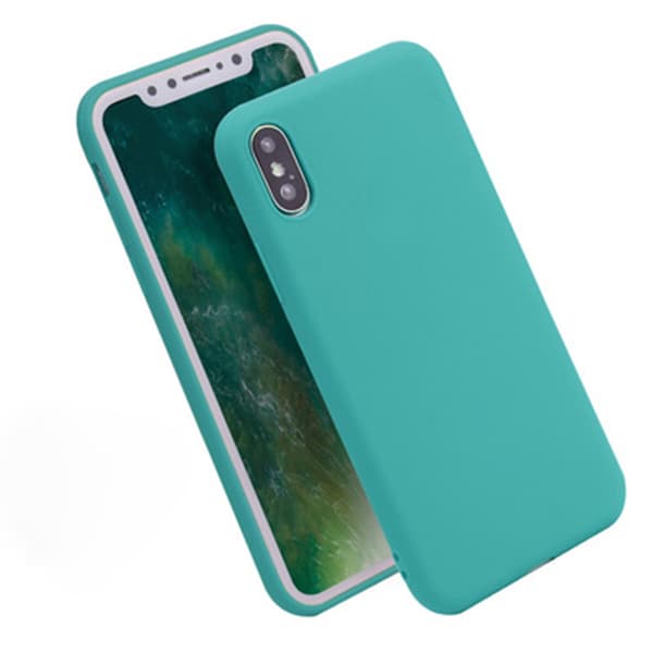 Mattbehandlat Silikonskal för iPhone XS Max