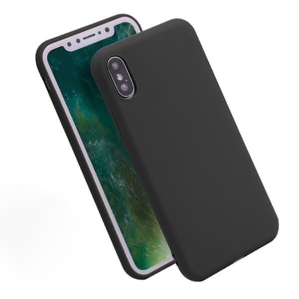 Mattbehandlat Silikonskal för iPhone XS Max