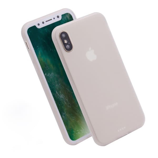 Mattbehandlat Silikonskal för iPhone XS Max