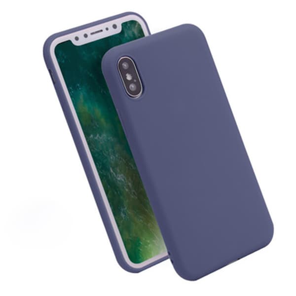 Mattbehandlat Silikonskal för iPhone XS Max