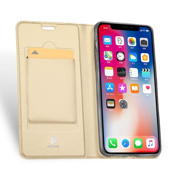 iPhone XS Max - Fodral med Kortfack (SKIN Pro SERIES)