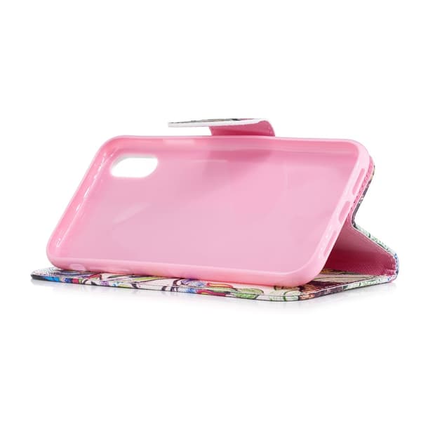 Wallet Case for iphone XR - Colorized Tree