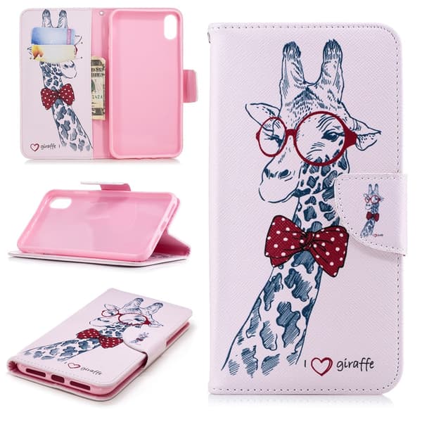 Wallet Case for iphone XS Max - Giraffe