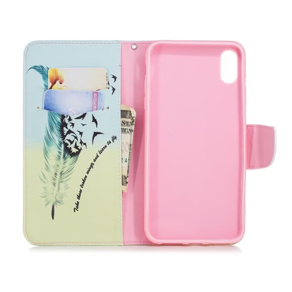 Wallet Case for iphone XS Max - Feather