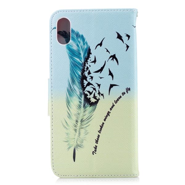 Wallet Case for iphone XS Max - Feather