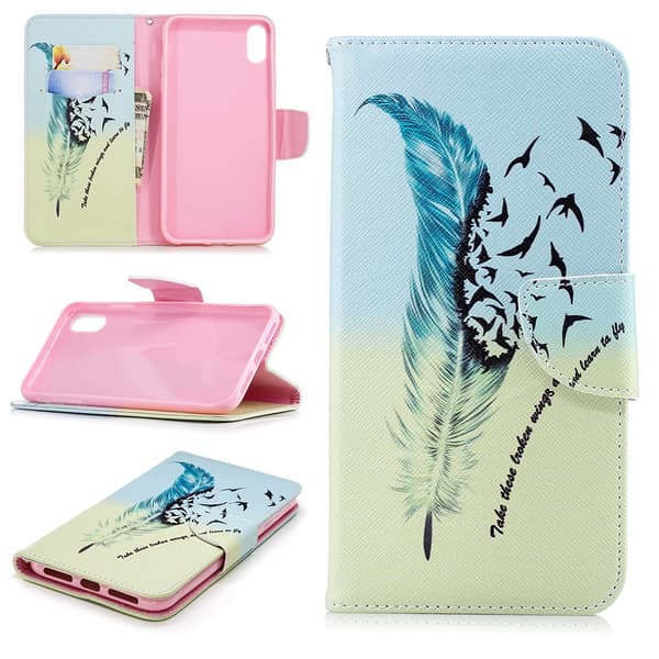 Wallet Case for iphone XS Max - Feather