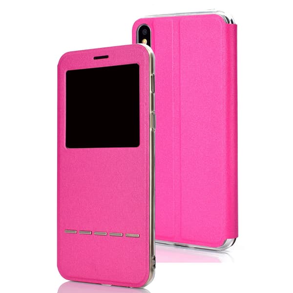 Smartfodral med F�nster & Svarsfunktion till iPhone XS Max