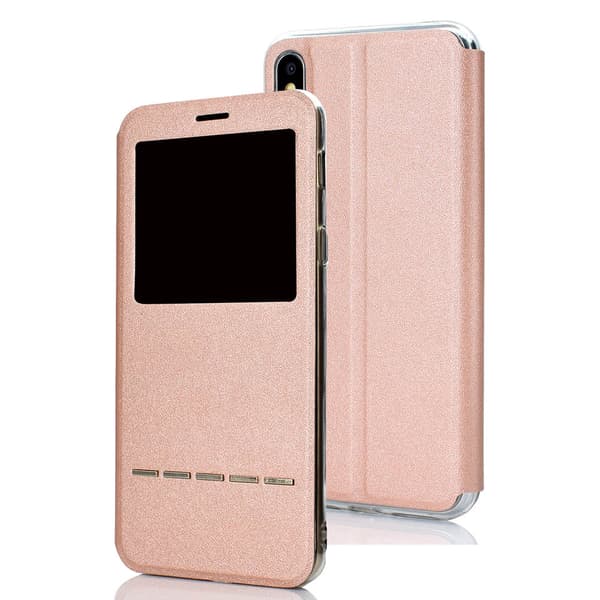 Smartfodral med F�nster & Svarsfunktion till iPhone XS Max