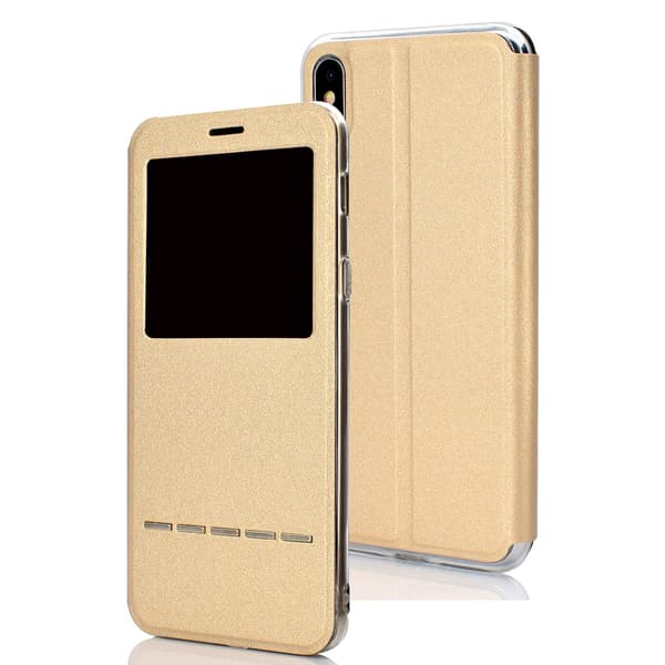 Smartfodral med F�nster & Svarsfunktion till iPhone XS Max