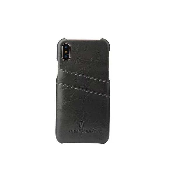 iPhone XS Skal Korthållare Retro