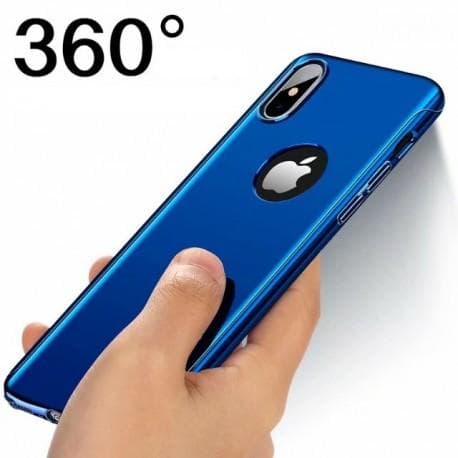 iPhone XS Max 360° 3i1 FullCover Shell V2 0,26 mm 9H glas