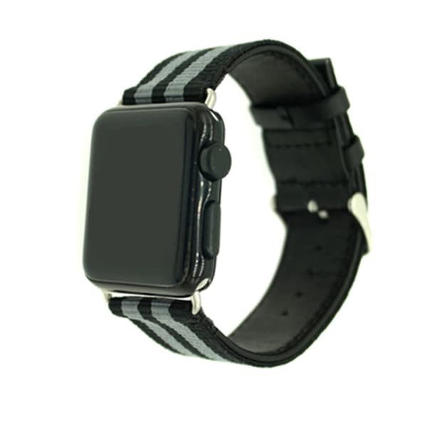 Nylon Watchband for Apple Watch 4 44mm, Series 3 / 2 / 1 42mm