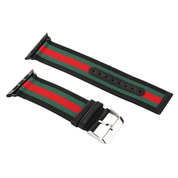 Nylon Leather Sports Watchband for Apple Watch  4 44mm