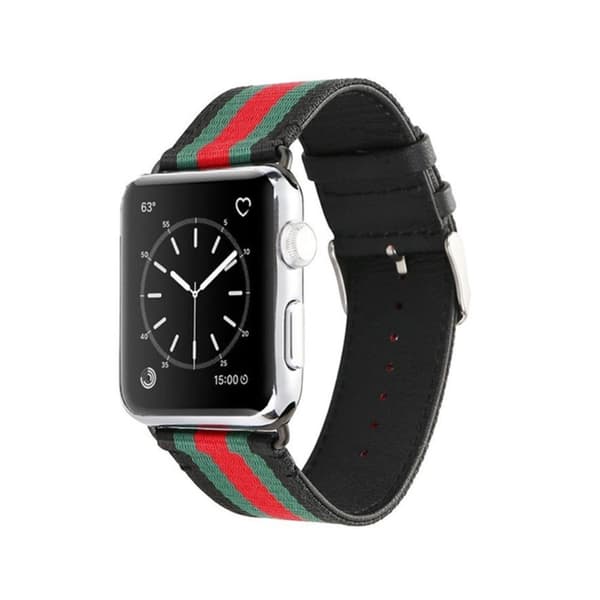 Nylon Leather Sports Watchband for Apple Watch  4 44mm