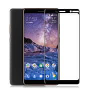 Nokia 7 Plus Heltäckande 3D Härdat Glas Skärmskydd 0,2mm