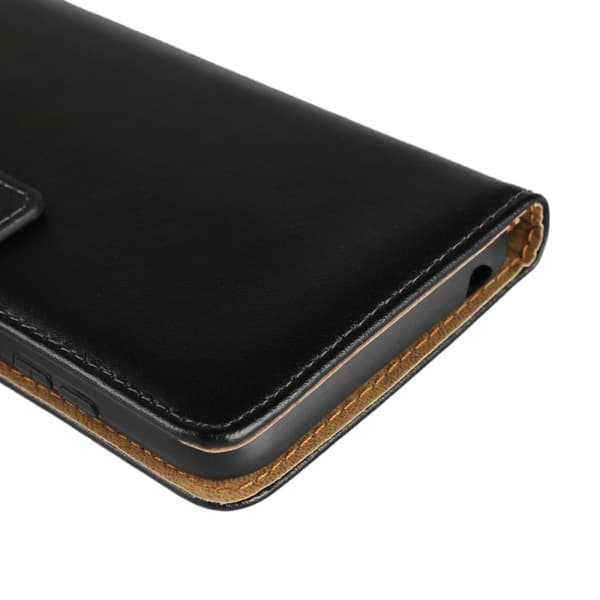 Huawei Honor 10 Läder Plånboksfodral - Svart