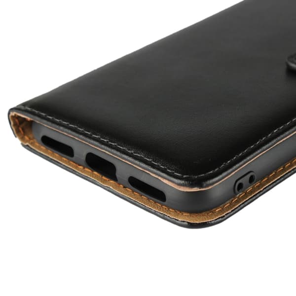 Huawei Honor 10 Läder Plånboksfodral - Svart