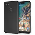 Miniatyrbillede 2 af 2: Google Pixel 3 Ultra tyndt gummibelagt matsort cover