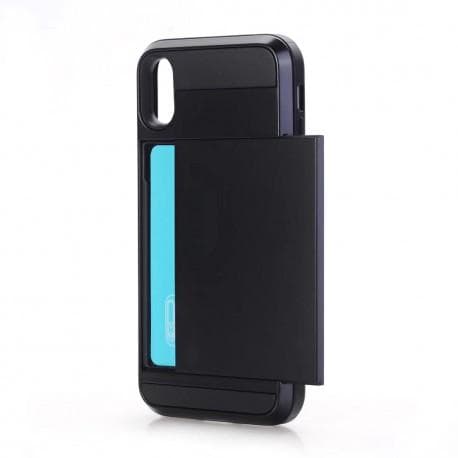 iPhone XS Max stødsikkert cover med kortrum