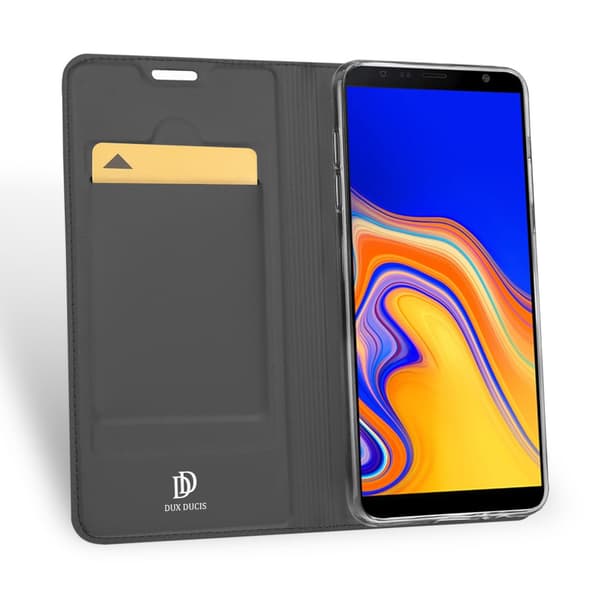 DUX DUCIS Pro Series fodral Samsung Galaxy J4+ - Mörk grå