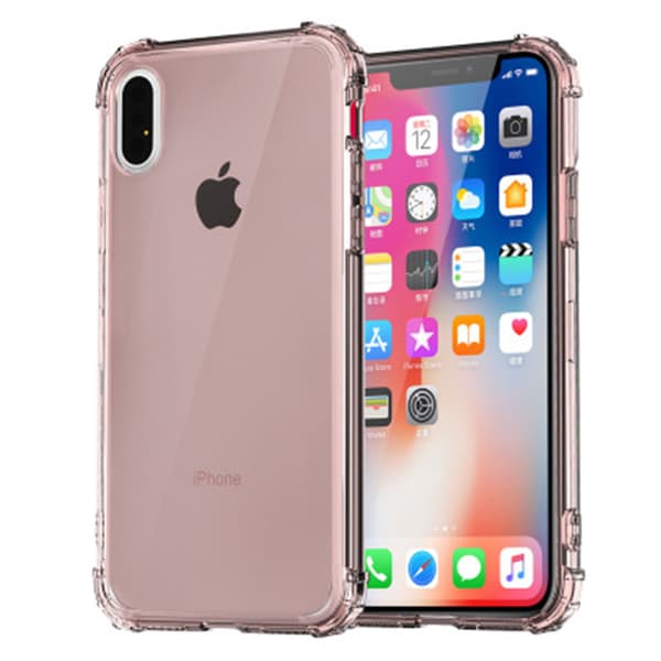 Flovemes Silikonskal med Skyddsfunktion för iPhone XS Max