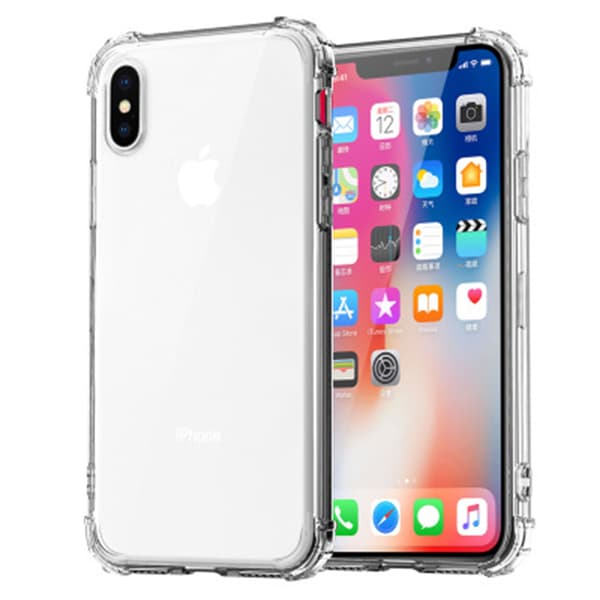 Flovemes Silikonskal med Skyddsfunktion för iPhone XS Max