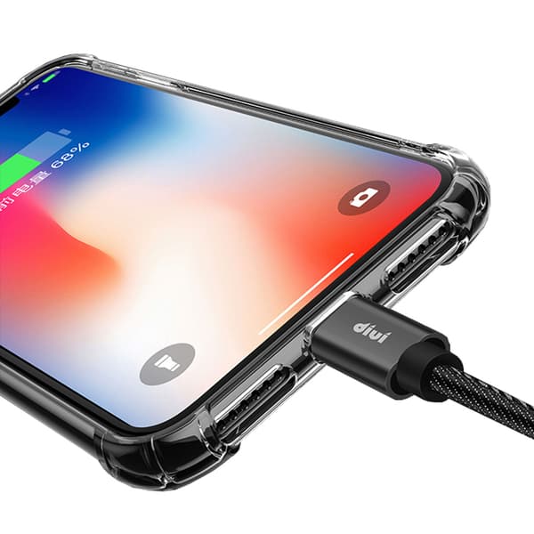 Flovemes Silikonskal med Skyddsfunktion för iPhone XR