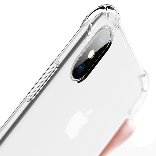 Flovemes Silikonskal med Skyddsfunktion för iPhone XR