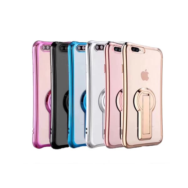 iPhone 8 - Praktiskt Skal med Plated-finish