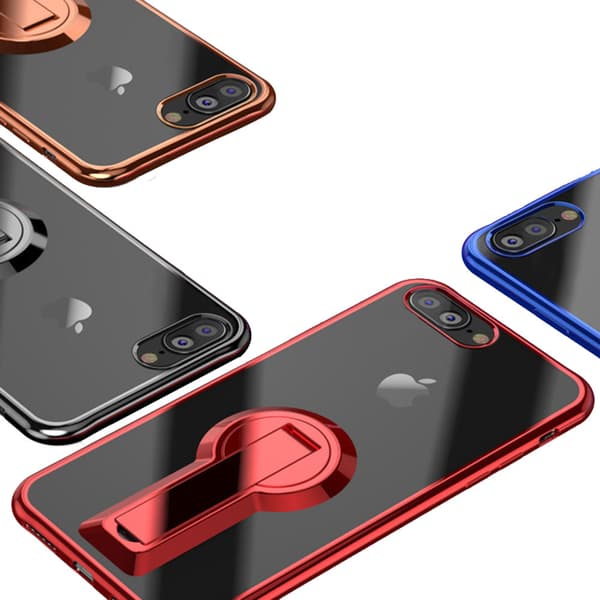 iPhone 8 - Praktiskt Skal med Plated-finish