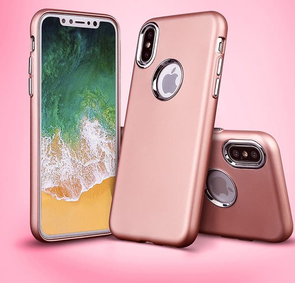 iPhone Xs Max | TPU-Skal Metallknappar