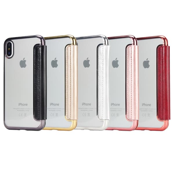 iPhone X/XS Plånboksfodral TPU Ultraslim design